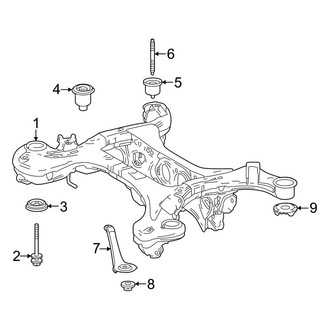 Lexus OE - Rear Suspension - Suspension Mounting (FWD)