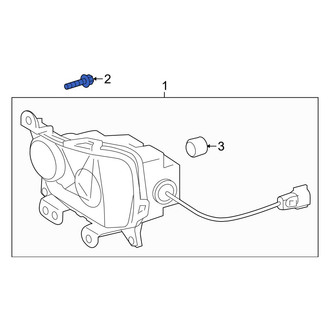 Lexus OE - Fog Light Bolt
