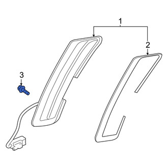 Lexus OE - Side Marker Light Screw