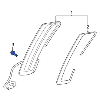 Lexus OE - Side Marker Light Screw