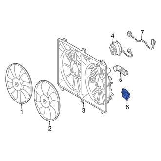 Lexus OE - Engine Cooling Fan Controller