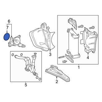 Lexus OE - Engine Coolant Thermostat Housing O-Ring