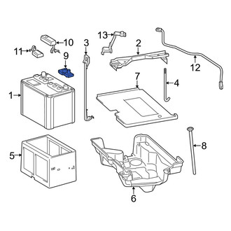 Lexus OE - Battery Cable Terminal End