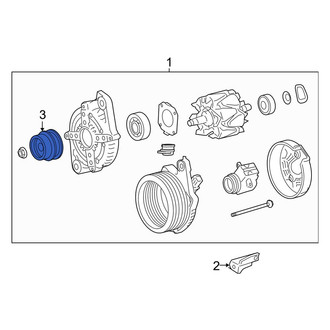 Lexus OE - Alternator Pulley