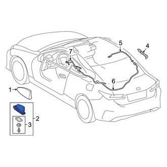 Lexus OE - Radio Antenna Assembly