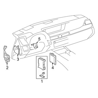 Lexus OE - Electrical - Fuse & Relay (Instrument Panel Components)