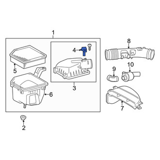 Lexus OE - Mass Air Flow Sensor