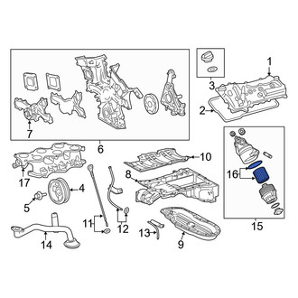 Lexus OE - Engine Oil Filter Element