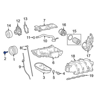 Lexus OE - Engine Harmonic Balancer Bolt