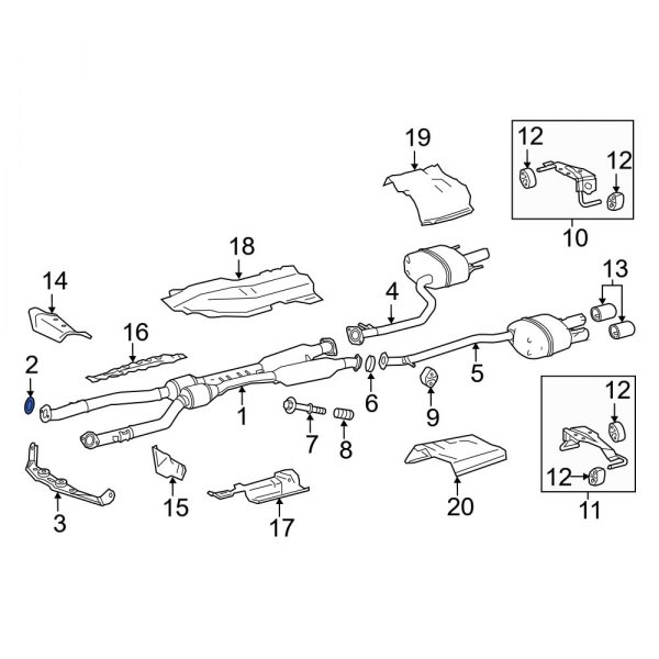 Exhaust Crossover Gasket