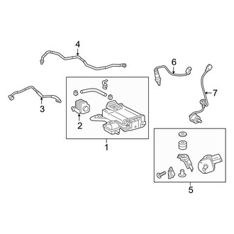 Lexus OE - Emission System (5.0L)