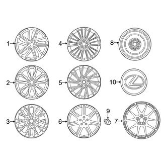 Lexus OE - Wheels