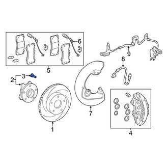 Lexus OE - Wheel Lug Stud