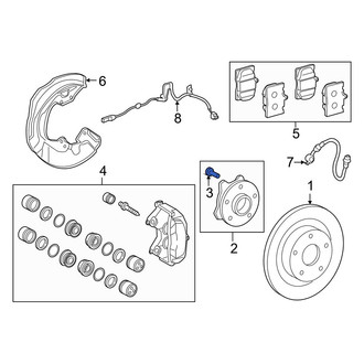 Lexus OE - Wheel Lug Stud