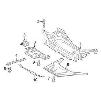 Lexus OE - Front Suspension - Suspension Mounting