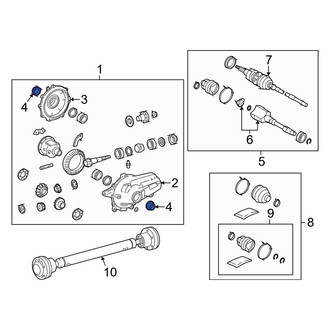 Lexus OE - CV Axle Shaft Seal