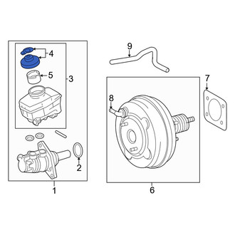 Lexus OE - Brake Master Cylinder Reservoir Cap