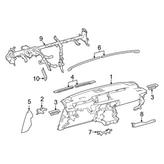 Lexus OE - Instrument Panel (Base)