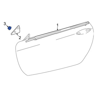 Lexus OE - Door Molding Nut
