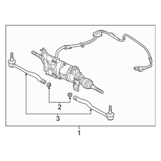 Lexus OE - Rear Suspension - Rear Steering Components (RWD)