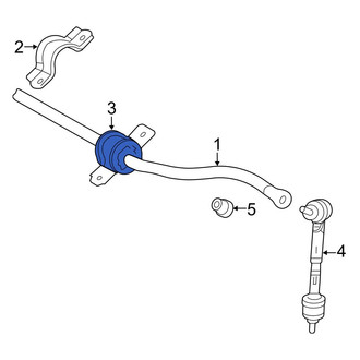Lexus OE - Rear Suspension Stabilizer Bar Bushing