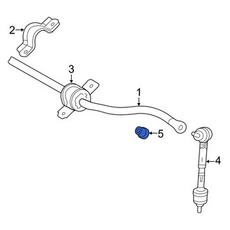Lexus OE - Rear Suspension Stabilizer Bar Link Nut