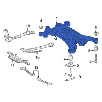 Lexus OE - Rear Suspension Subframe Crossmember