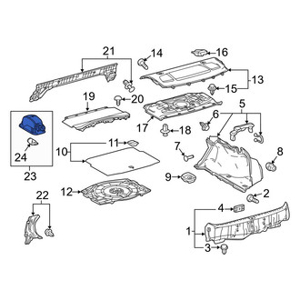 Lexus OE - Rear Cargo Area Light