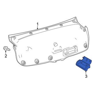 Lexus OE - Rear Deck Lid Handle