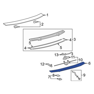 Lexus OE - Rear Spoiler