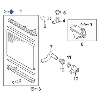 Lexus OE - Upper Radiator Insulator