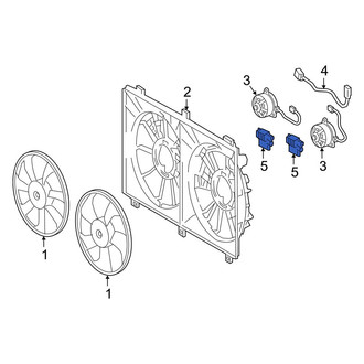 Lexus OE - Engine Cooling Fan Controller