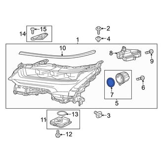 Lexus OE - Headlight Socket Gasket