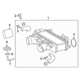 Lexus OE - Cooling - Intercooler (Intercooler and Components)
