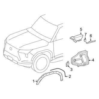 Lexus OE - Fender - Exterior Trim