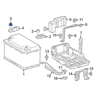 Lexus OE - Battery Cable Terminal End Nut