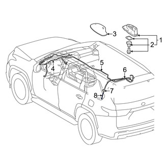 Lexus OE - Antenna Cable