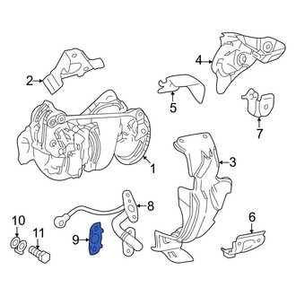 Lexus OE - Turbocharger Oil Line Gasket
