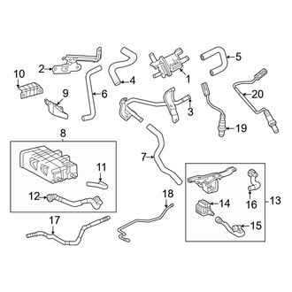 Lexus OE - Emission System - Emission Components