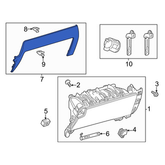 Lexus OE - Front Glove Box Housing