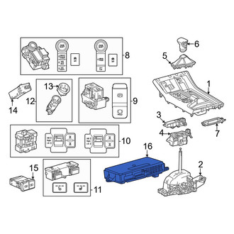 Lexus OE - Front Electromagnetic Induction Charger