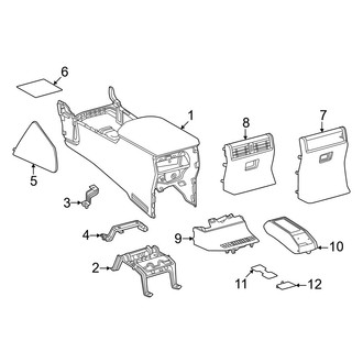 Lexus OE - Console (Lower Components)