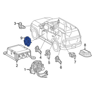 Lexus OE - Air Bag Impact Sensor