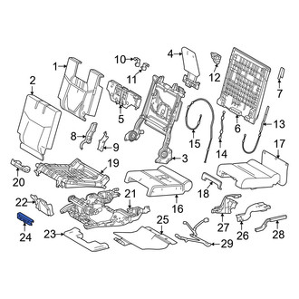 Lexus OE - Rear Left Upper Floor Carpet