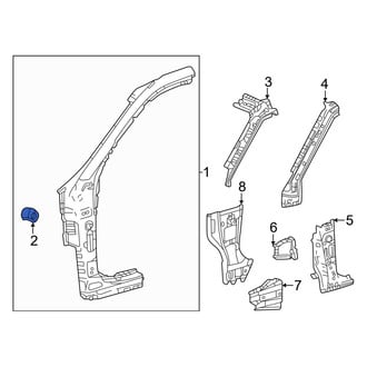 Lexus OE - Outer Body A-Pillar Bracket
