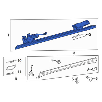 Lexus OE - Left Running Board