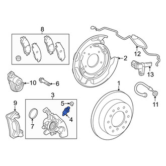 Lexus OE - Front Brake Bleeder Screw