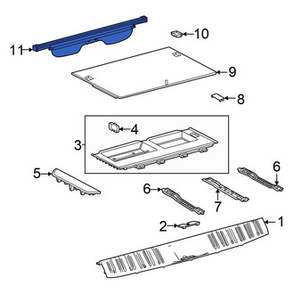 Lexus OE - Rear Cargo Cover
