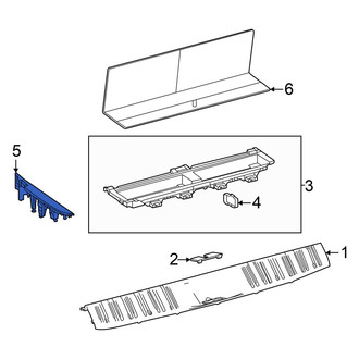 Lexus OE - Rear Right Floor Cover Panel