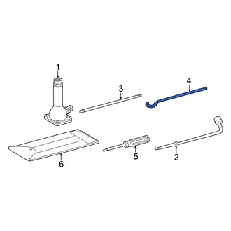 Lexus OE - Floor Jack Handle